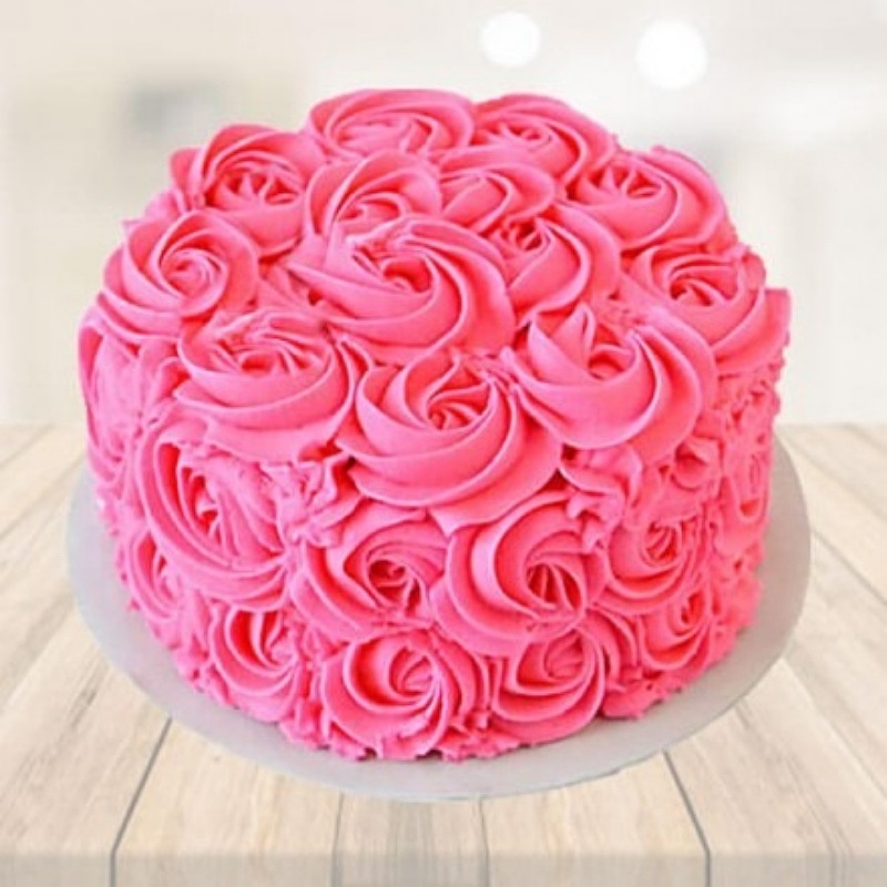 Vanilla Rose Cake