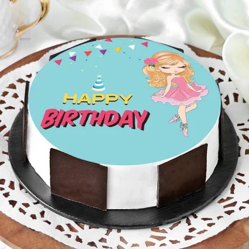 Personalized Barbie Cake