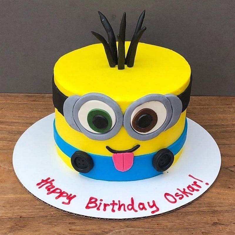 Mischievous Minion Cake