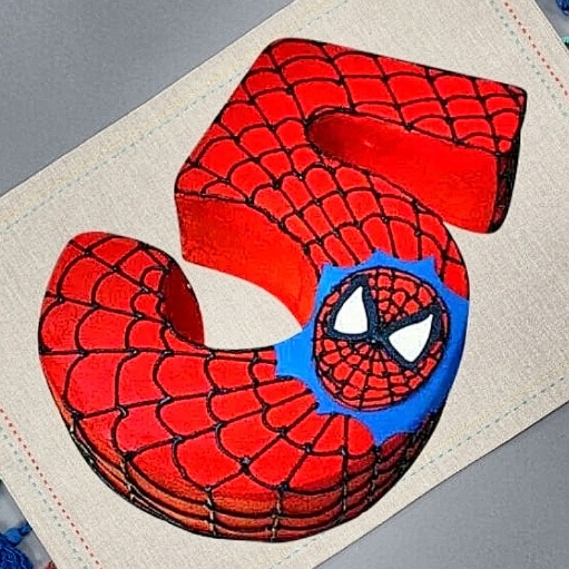 Spiderman Birthday Cake