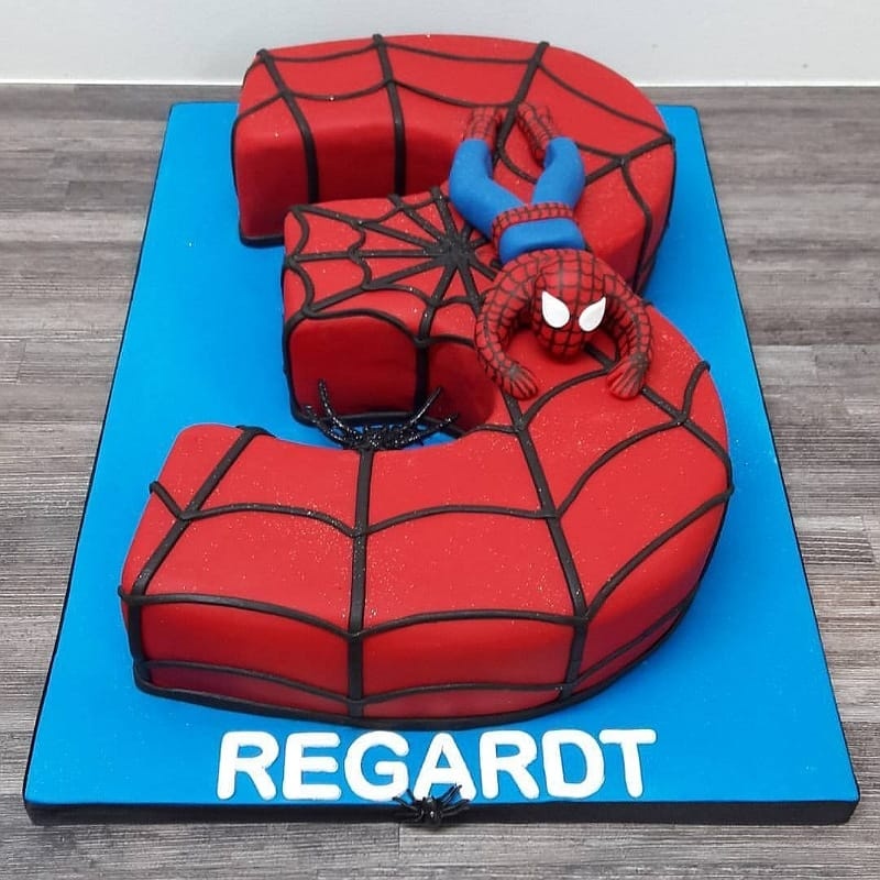 Creative Spiderman Cake