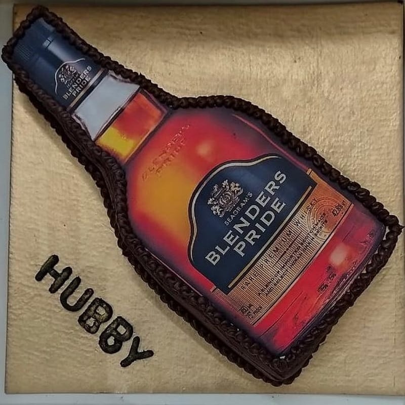 Blenders Pride Bottle Cake