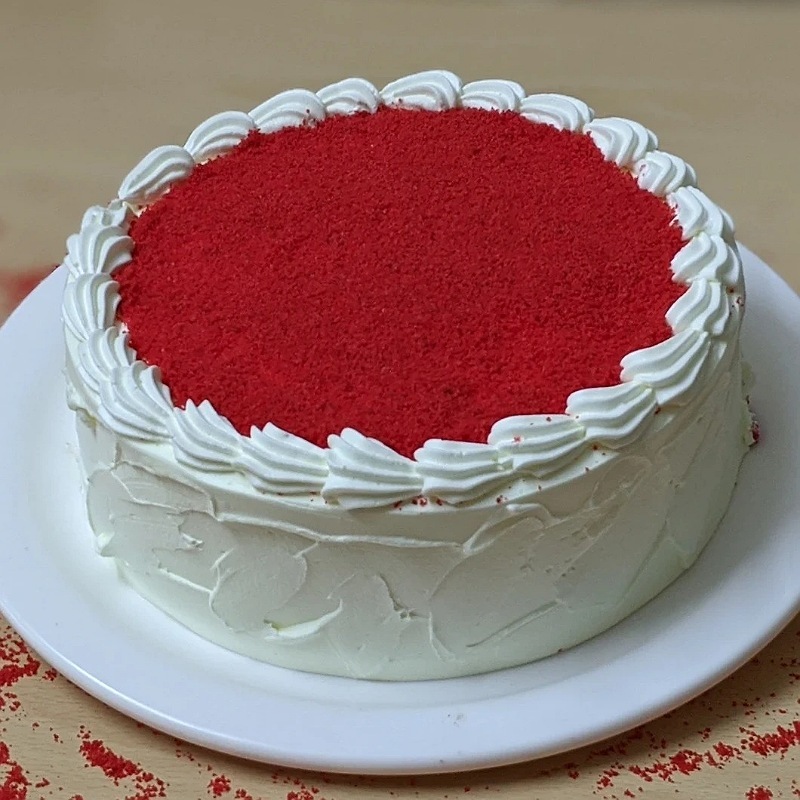 Tempting Red Velvet Cake