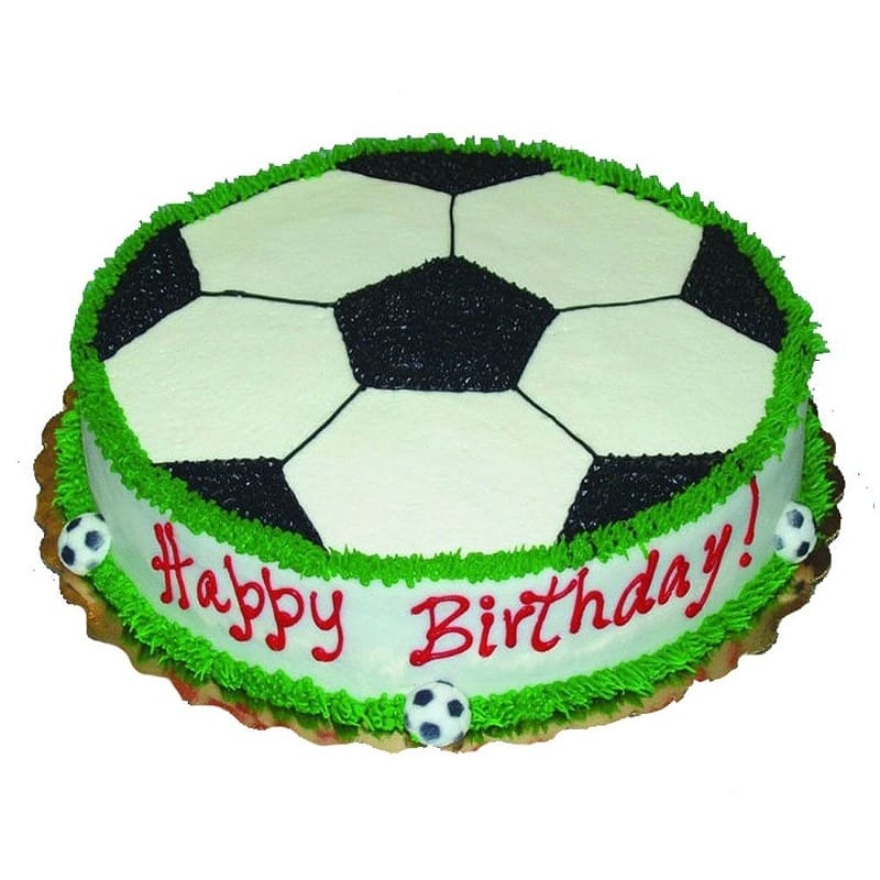 Football Cream Cake