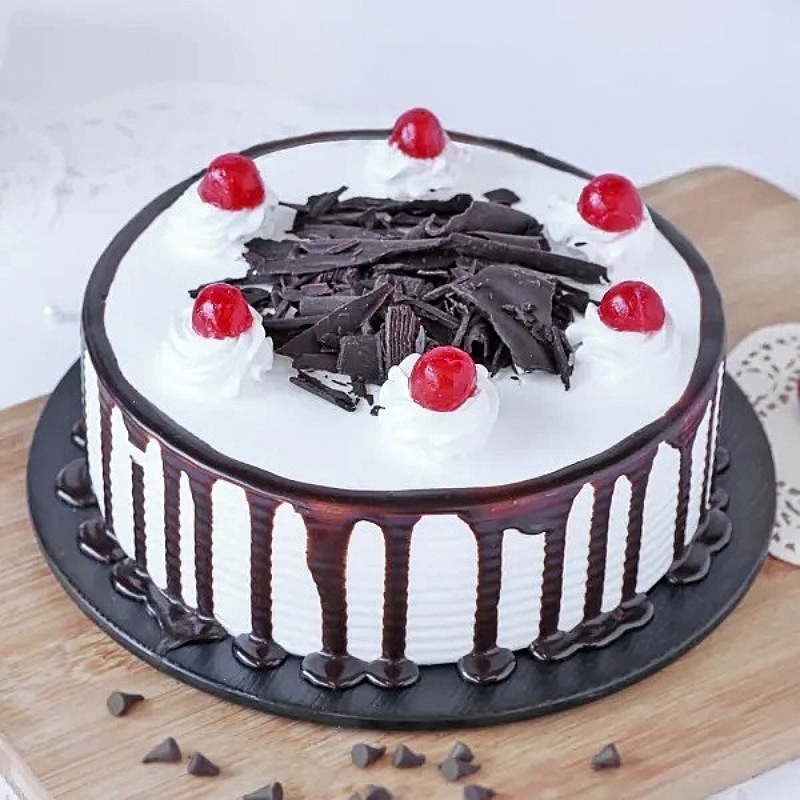 Black Forest Diwali Cake