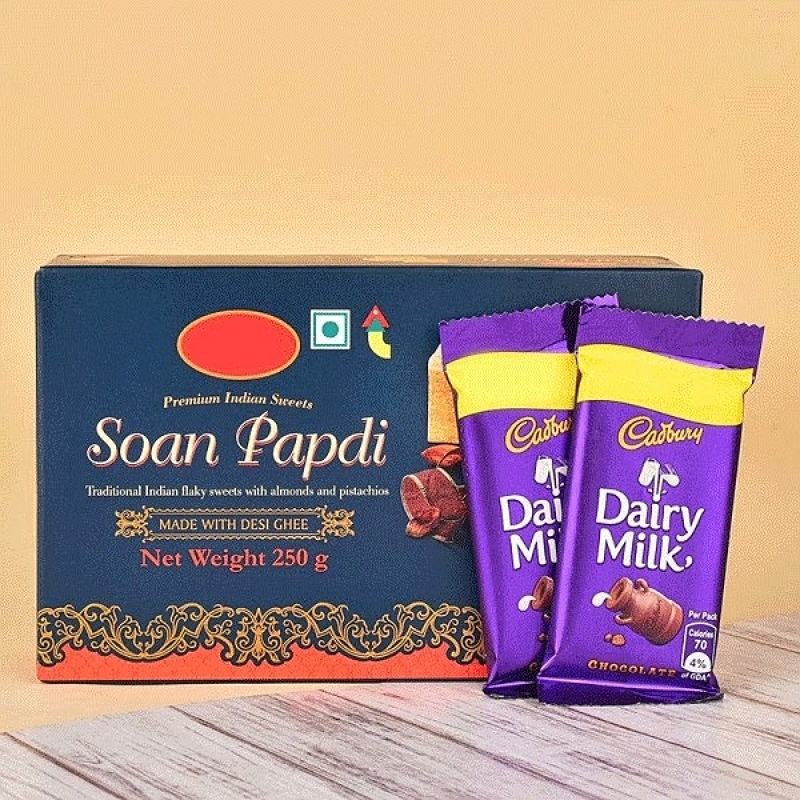 Soan Papdi N Dairy Milk