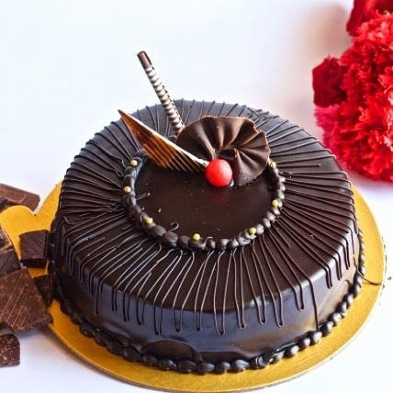 Bhai Dooj Truffle Cake