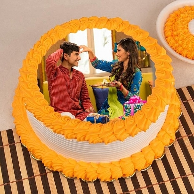 For My Beloved Bhai Dooj Cake