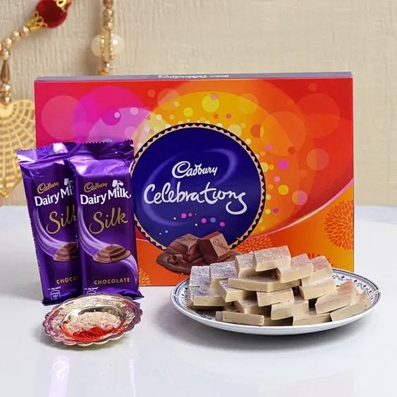 Scrumptious Kaju Katli N Assorted Chocolates