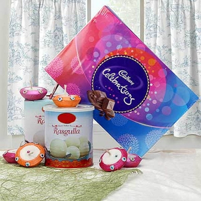 Rasgulla With Celebration Pack