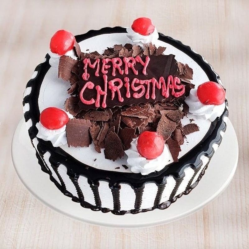 Christmas Black Forest Cake