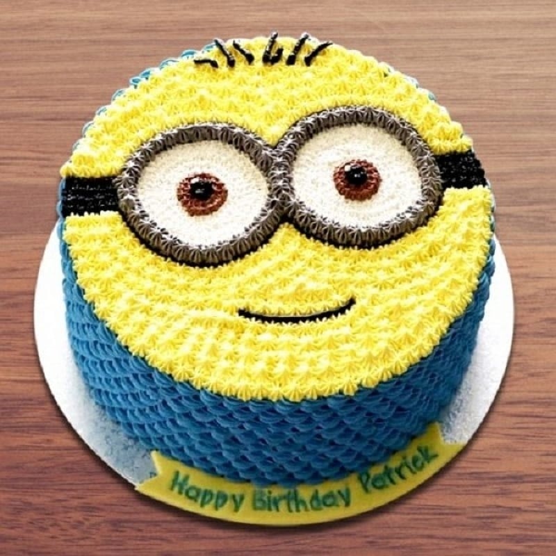 Minion Lover Cream Cake