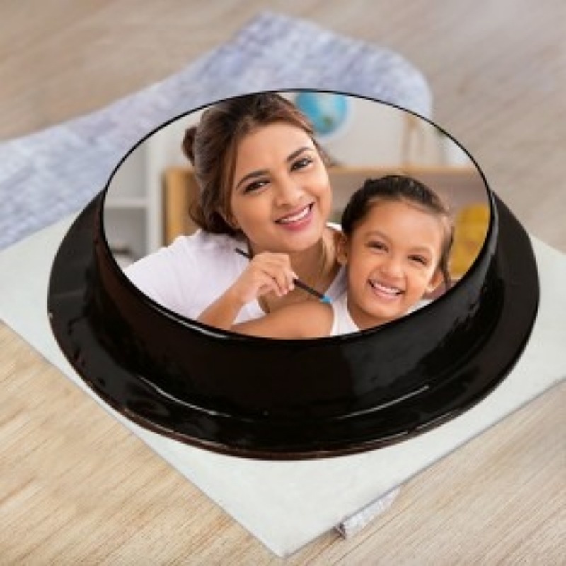 Truffle Personalized Photo Cake