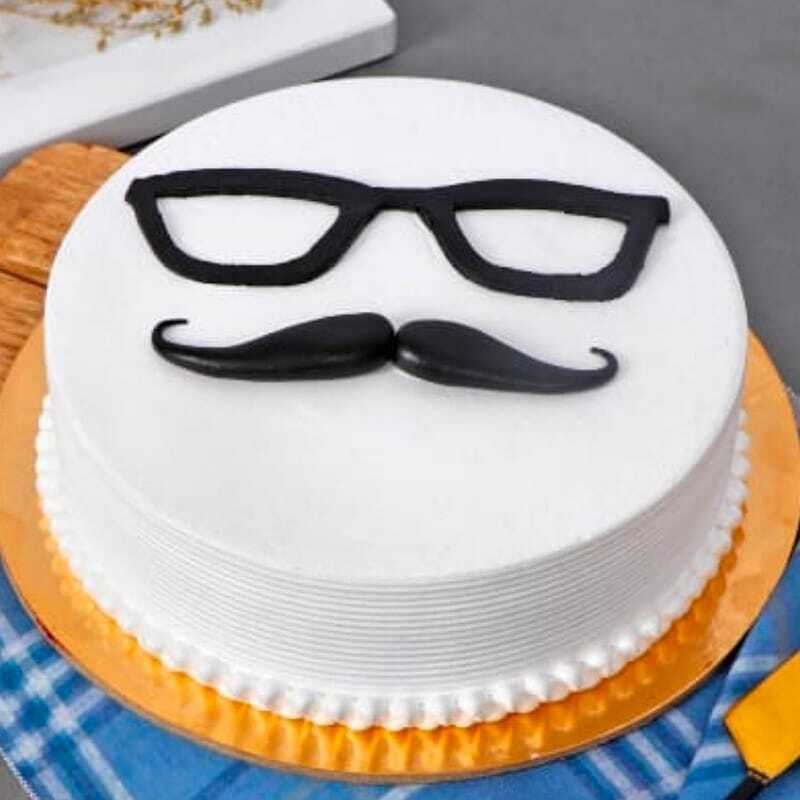 Father's Day Vanilla Cake