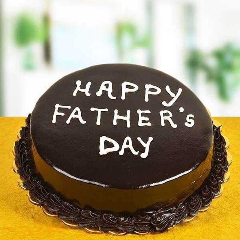 Father's Day Chocolate Cake