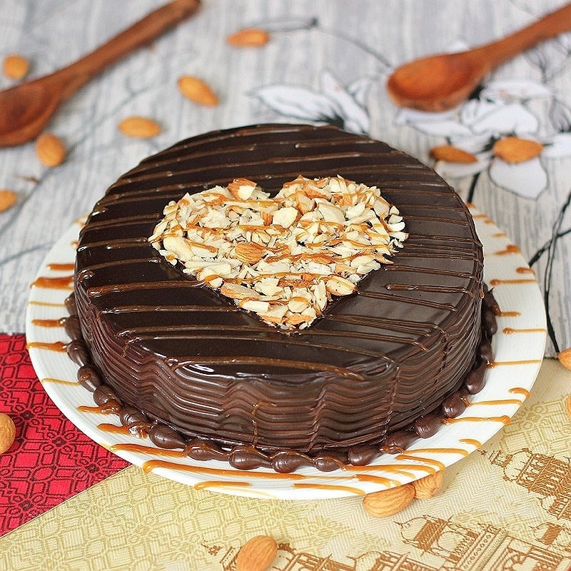 Choco Almond Cake