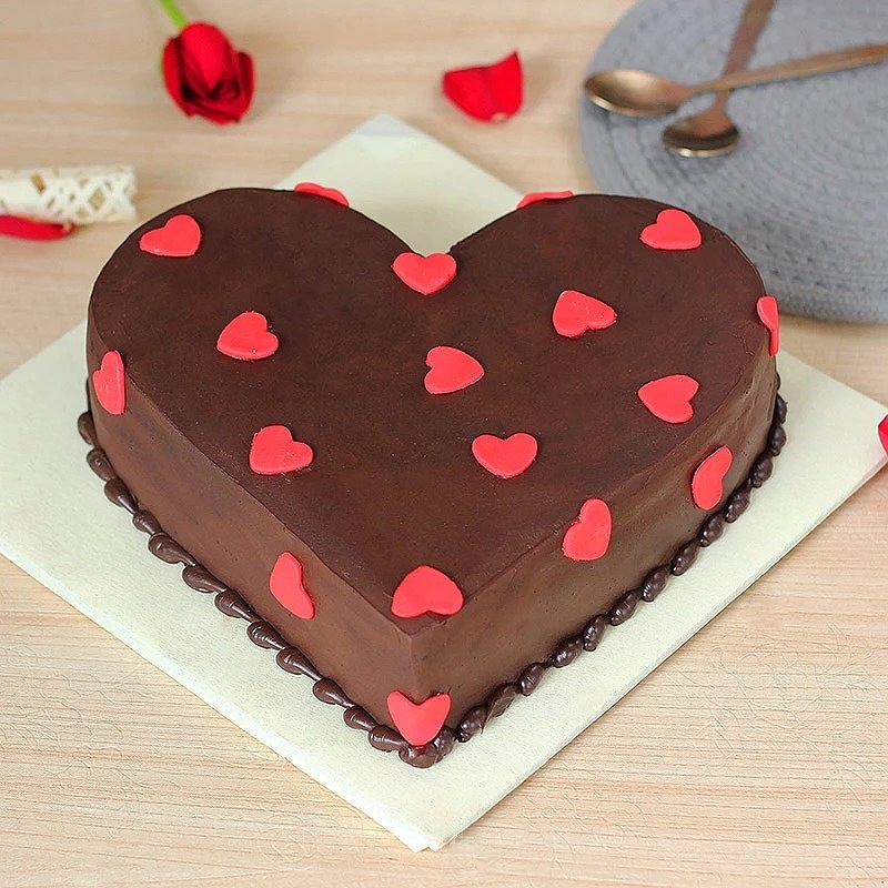 Heartbeat Chocolate Cake