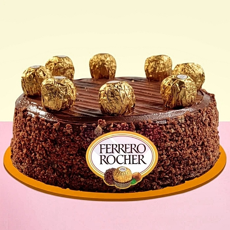 Ferrero Rocher Chocolate Cake