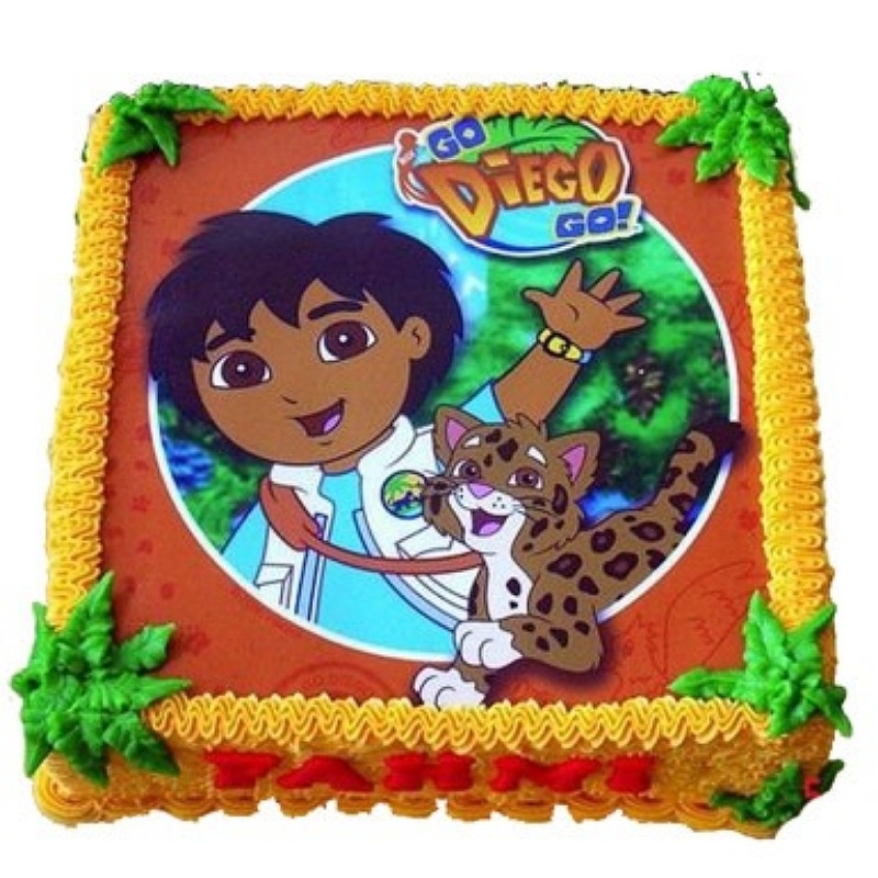 Diego Photo Cake