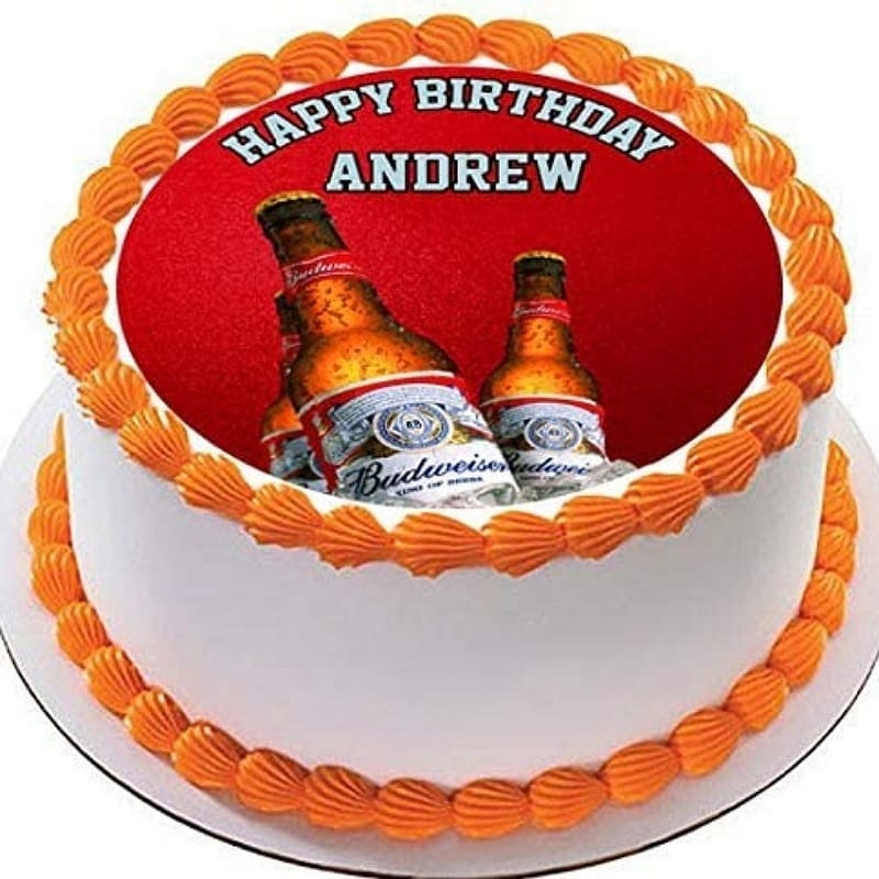 Budweiser Custom Cake